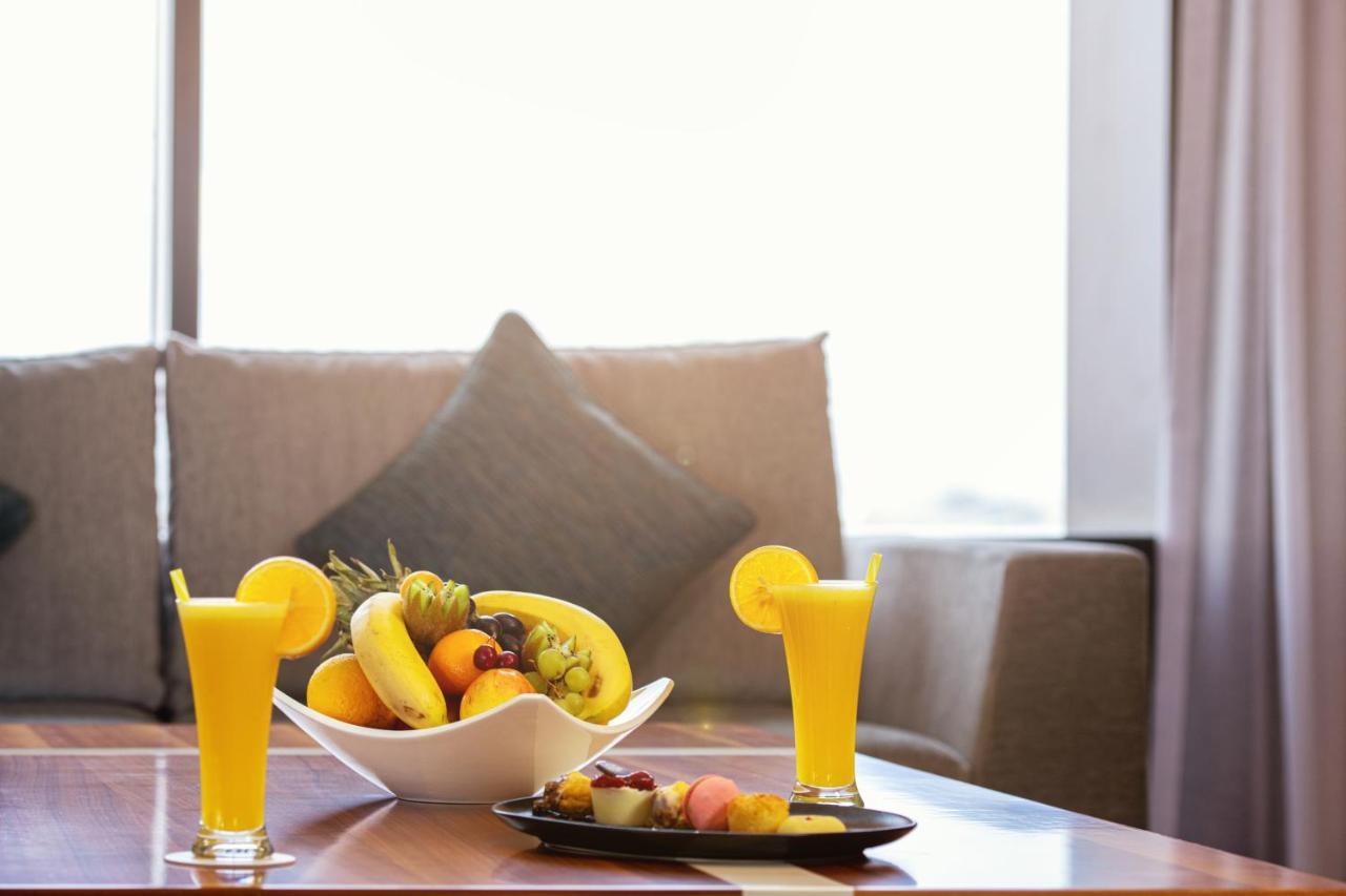 Nivel Hotel Abha Khamis Mushait Exterior photo Fruit juice
