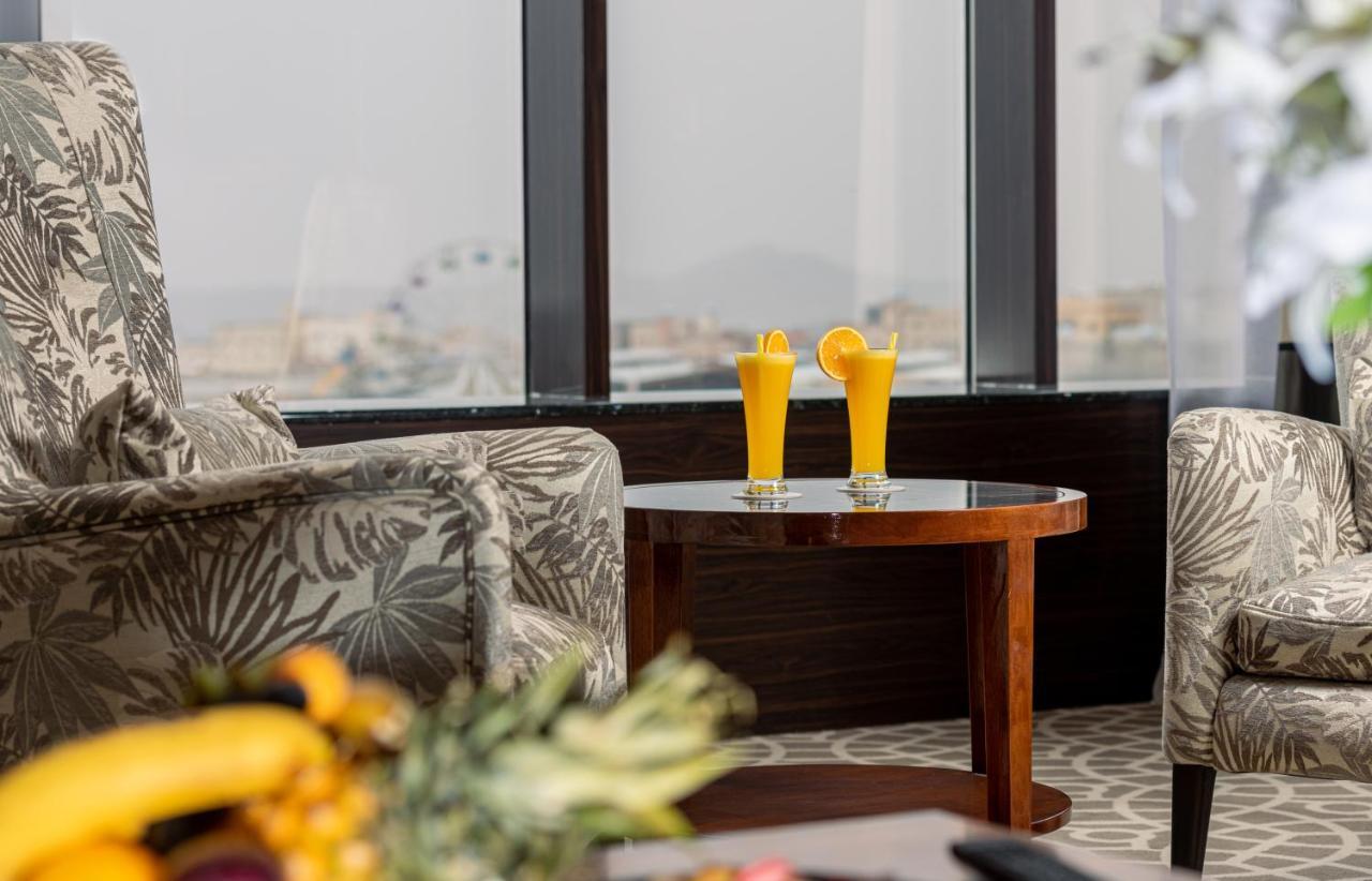 Nivel Hotel Abha Khamis Mushait Exterior photo A view of the lounge