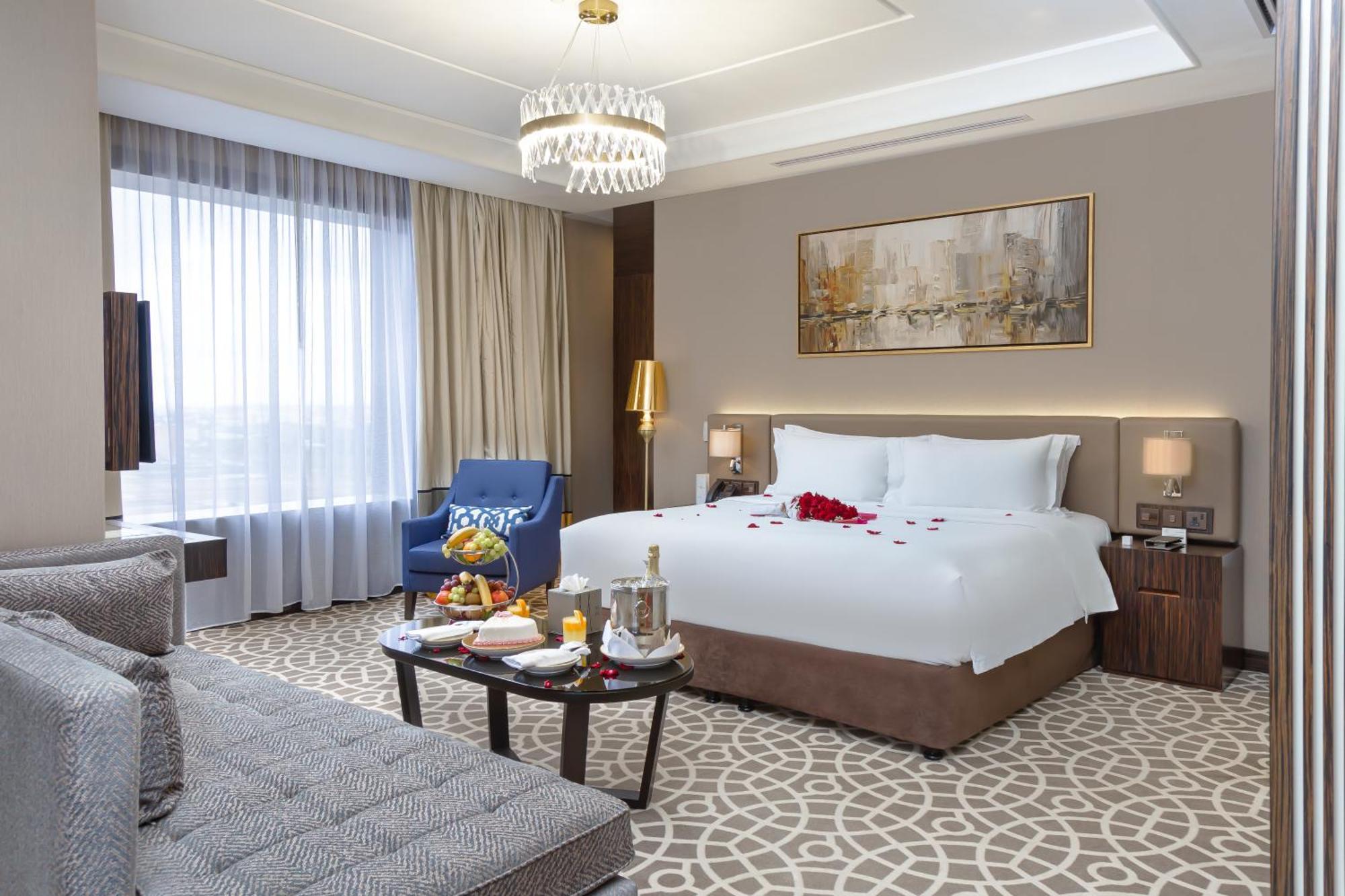 Nivel Hotel Abha Khamis Mushait Exterior photo Deluxe Suite